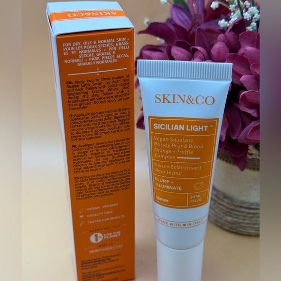 Nib skin & co Sicilian light vegan plump + illuminate brightening serum - Picture 4 of 6